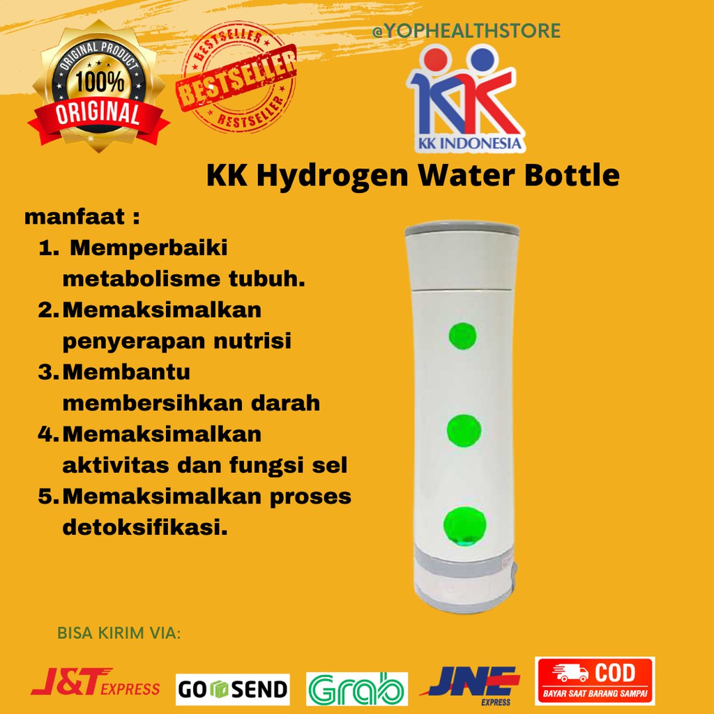 KK Hydrogen Water Bottle KK Indonesia
