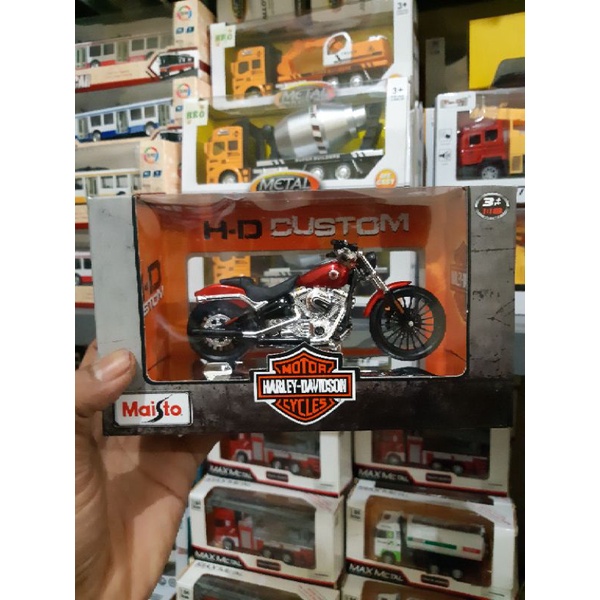 Diecast Harley Davidson 2017 Breakout - Miniatur Motor Gede Anak Moge