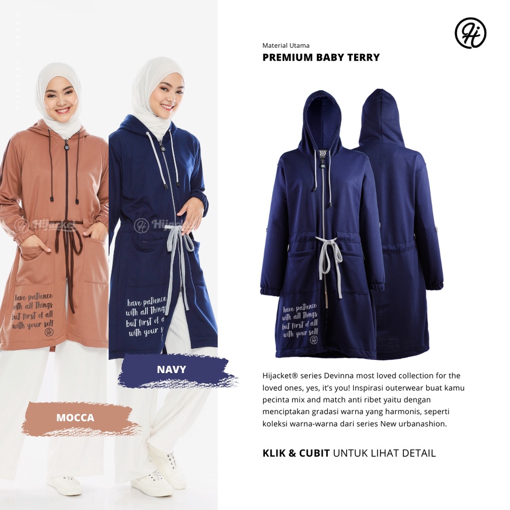 ✅Beli 1 Bundling 3✅Hijacket Original DEVINNA and KIDS Series Jacket Hijaber Jaket Wanita Muslimah Azmi Hijab No 1 Indonesia Hijaket Jaket Hijab Hijaber Tebal Hangat Premium Jaket Musim Dingin