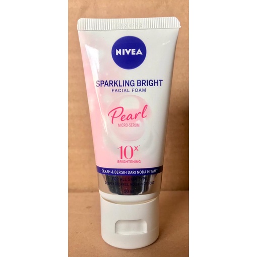 NIVEA FACIAL FOAM Pearl Sabun Cuci Muka