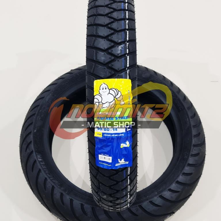 Ban Motor Tubeless Michelin Anakee Street 90/80 - 14