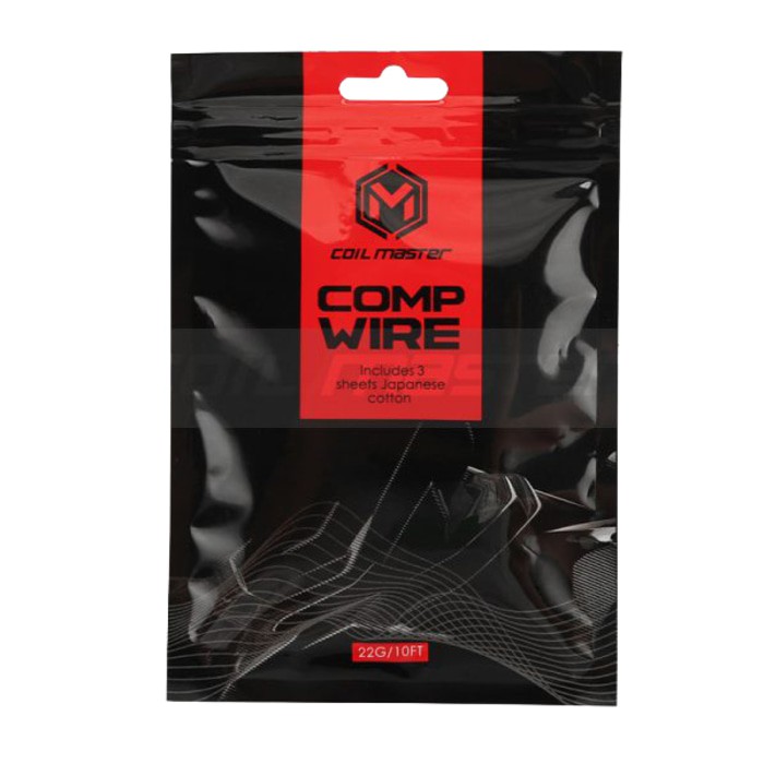 Coil Master COMP Wire 22GA 10ft [3.04 Meter] [Authentic][ Vape ]