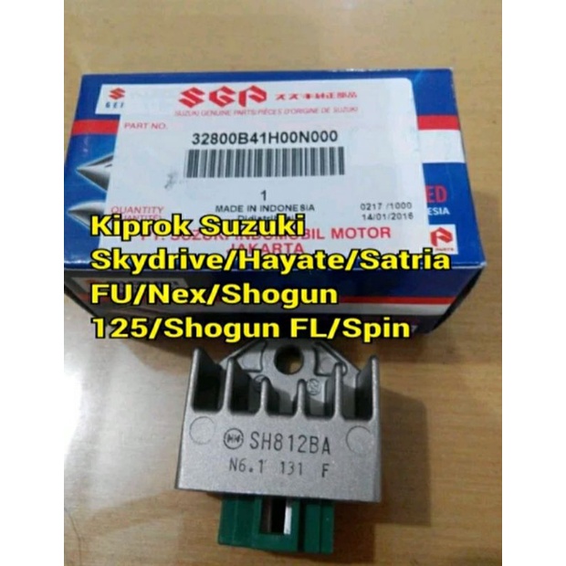 kiprok Suzuki SkyDrive hayate shogun satria fu ori