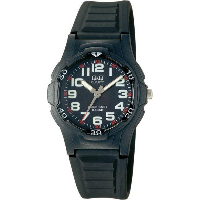 SALE Jam Tangan Pria Casual Sporty Rubber Analog Original Q&amp;Q QNQ QQ VQ14 VQ14J Series