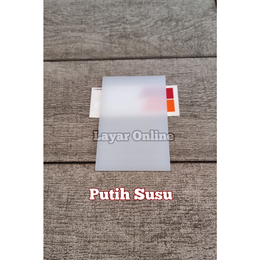 Acrylic Laser Cutting 5mm 100x115cm Akrilik Putih Susu 5 mm 115x100cm Potongan