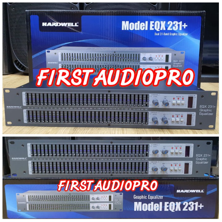 EQ / Equaliser Hardwell EQX 231+ / EQX231+ / EQX 231 + Original