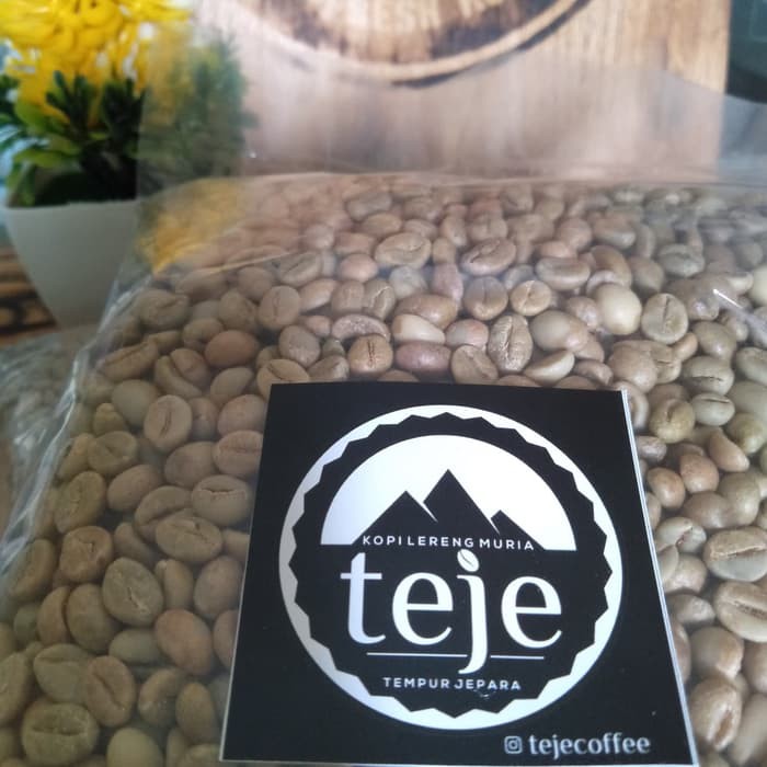 

BIJI KOPI MENTAH GREENBEAN FINE ROBUSTA JAVA MURIA TEMPUR JEPARA NATURAL PROSES 1KG BIJI KOPI MENTAH