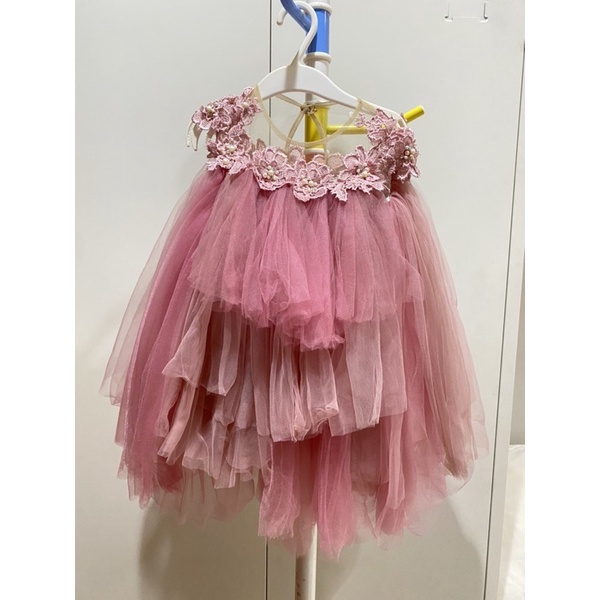 PRELOVED DRESS PESTA ANAK GEORGINA ROSE TILE PRINCESS