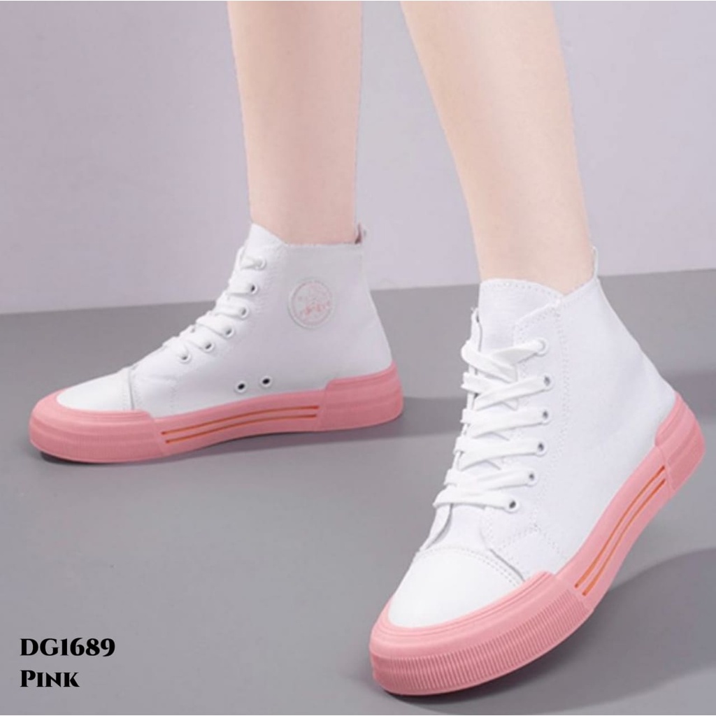 RESTOCK WYN SNEAKERS HIGH MIDDLE KOREAN SHOES DG1689