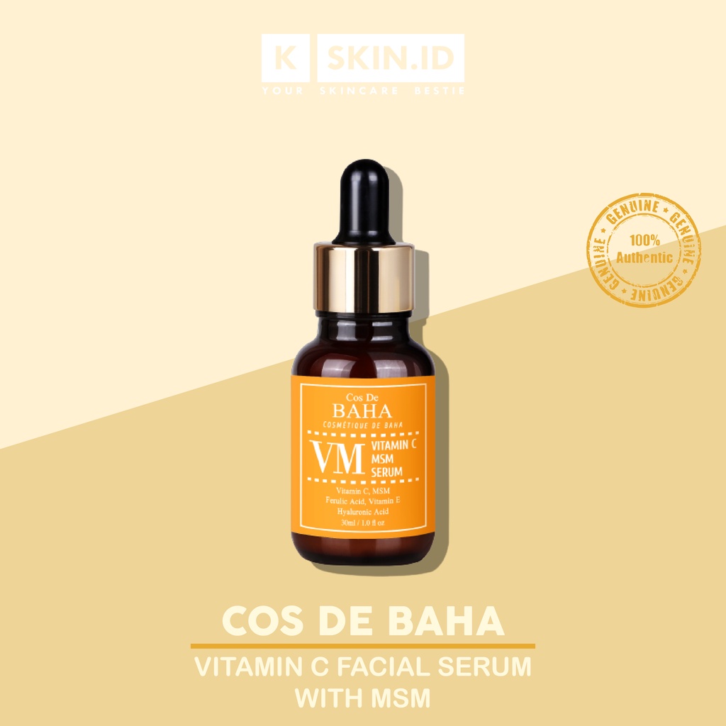 COS DE BAHA Vitamin C Facial Serum with MSM
