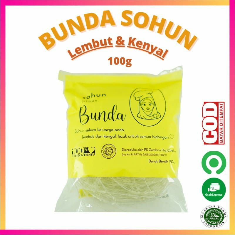 

SOHUN BUNDA / Sohun ekonomis / suhun baso / sohun bubur sop / sohun goreng