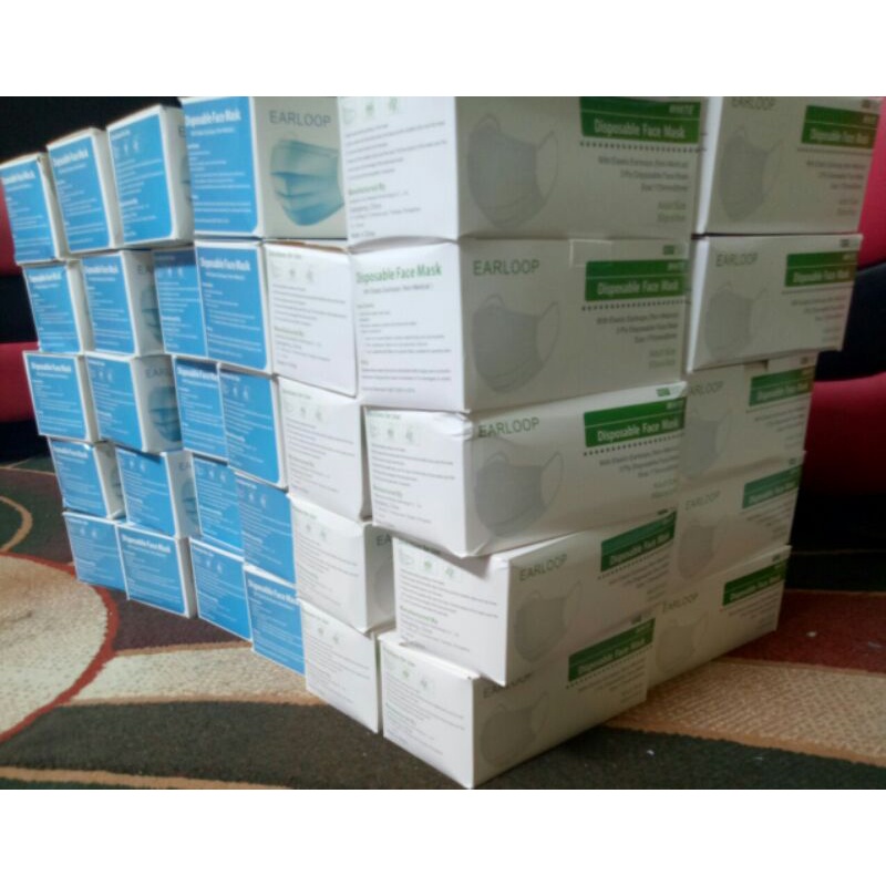 PAKET RESELLER 4 karton MASKER EARLOOP