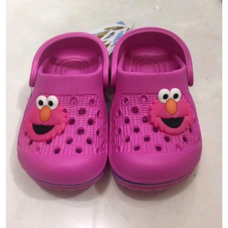 YK2005 Sandal Baim Anak laki perempuan/Sandal Karet Anak/sendal anak baim elmo