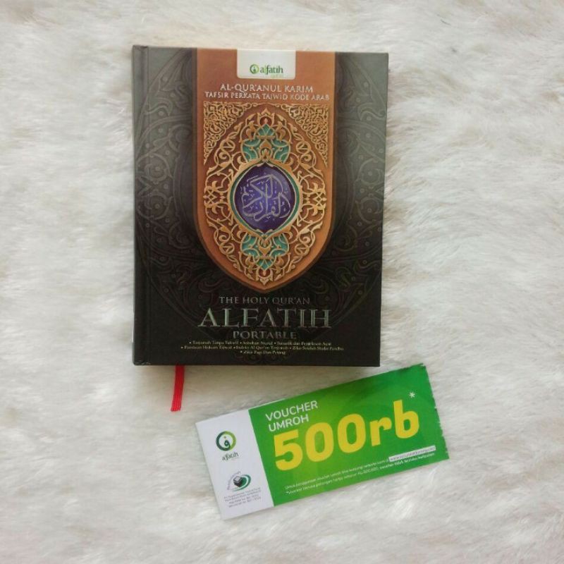 Al-Qur’anul al fatih Tafsir Perkata Tajwid Al-Fatih Portable B6