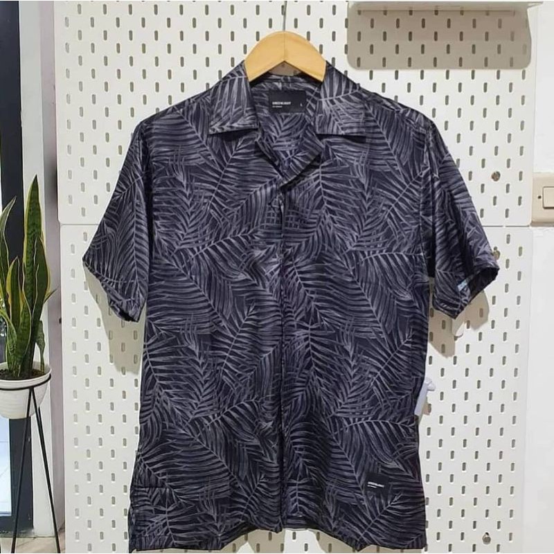 Kemeja Bercak Pria Pendek Greenlight