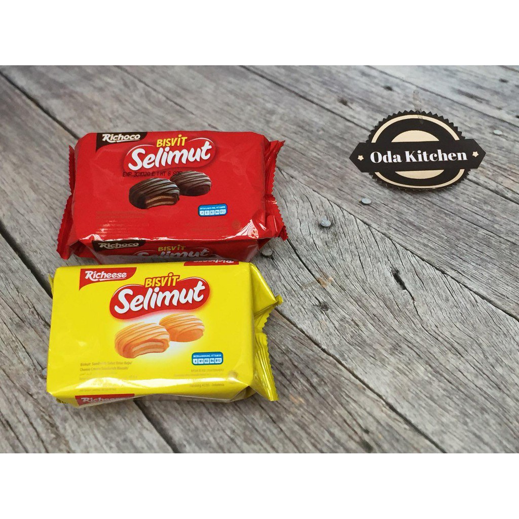 NABATI RICHEESE RICHOCO BISVIT SELIMUT KEJU COKLAT 50gr