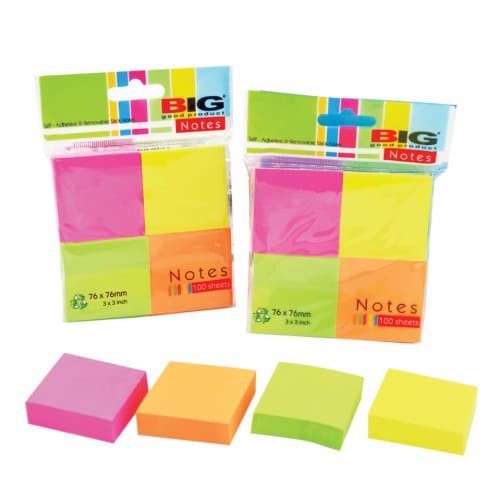 

Stick Note/Memo 4 Warna BIG 76 x 76 mm