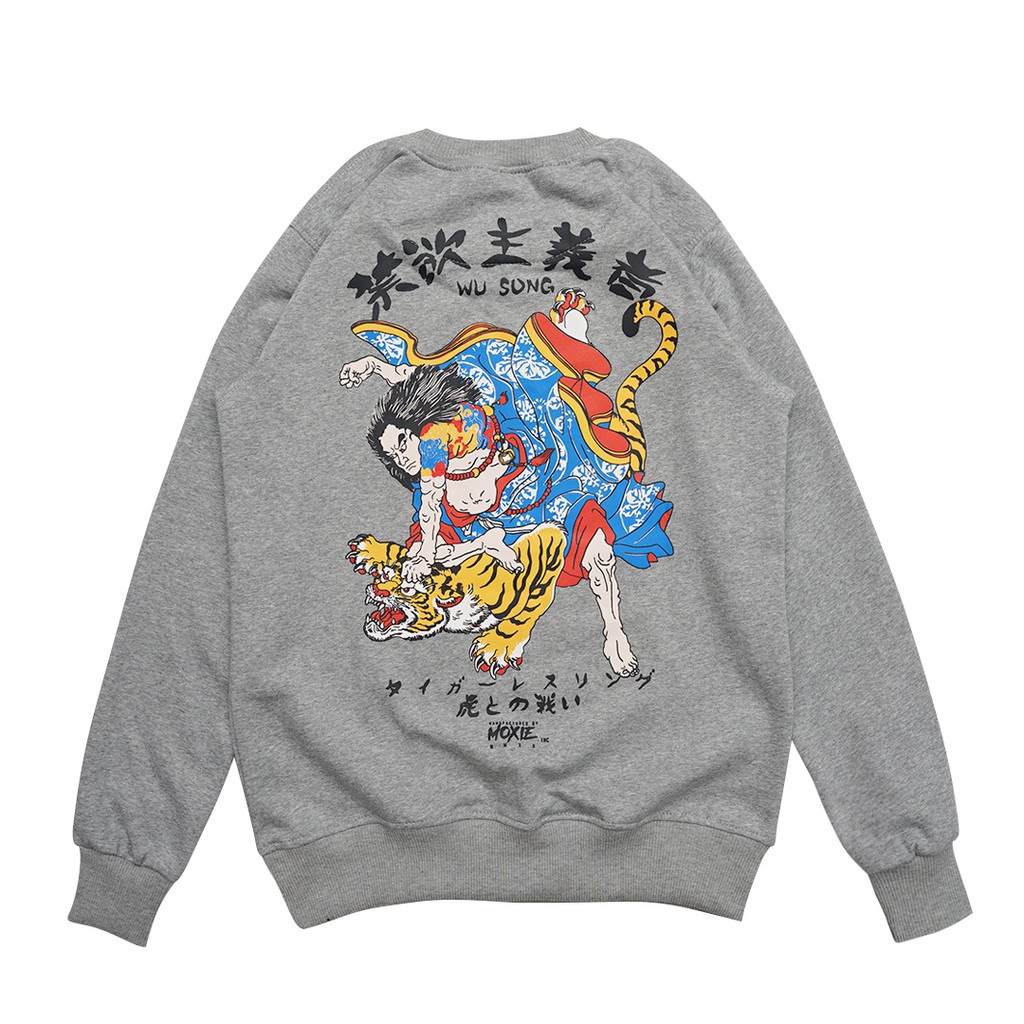 azh MOXIE CREWNECK WRESTLING