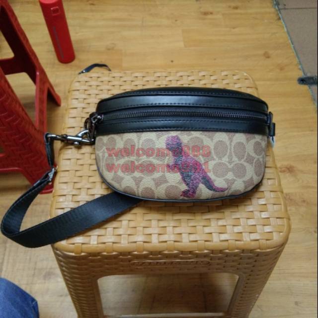 Tas pinggang coach mungil qty mirror