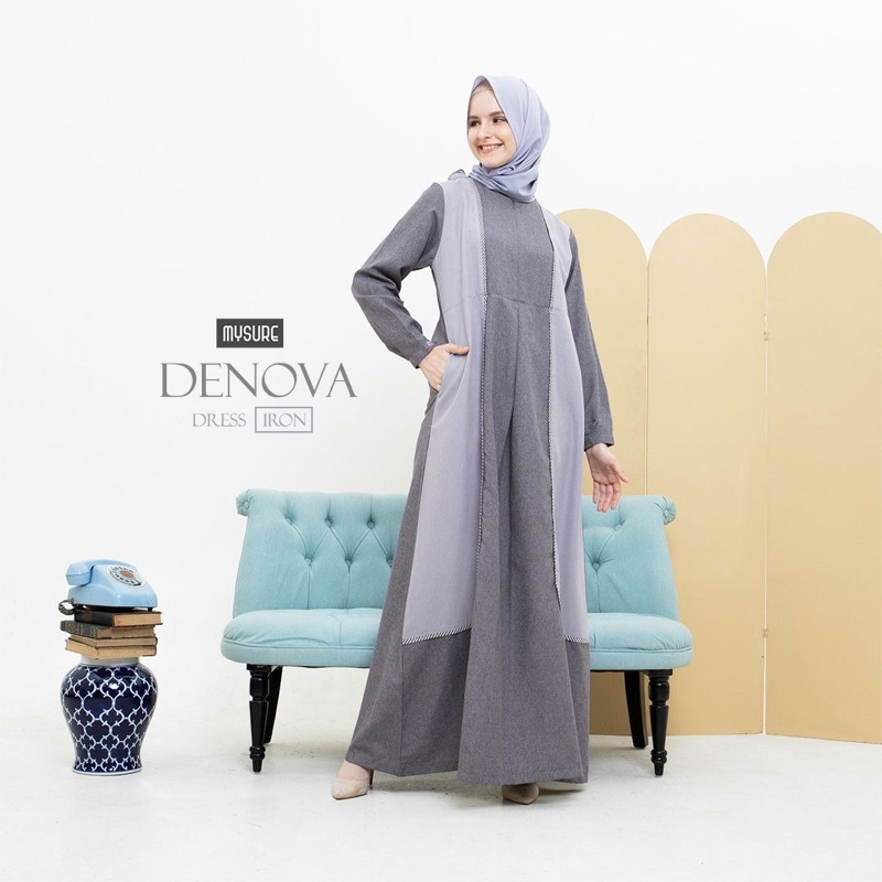 DENOVA DRESS || DISKON GAMIS MYSURE TERBARU