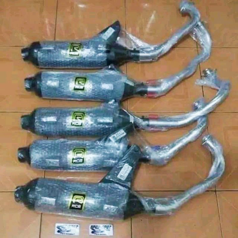 knalpot rcb tusuk gigi rcb leher twotone mio mio m3 mio j mio z fino