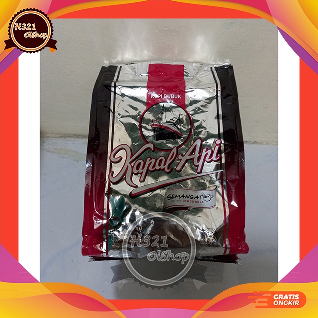 

Kopi Kapal Api 380 gram Silver Semangat