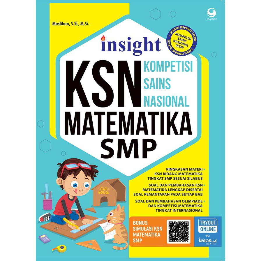 INSIGHT KSN MATEMATIKA, IPA, IPS SD & SMP / MATEMATIKA / KIMIA / EKONOMI SMA-MATEMATIKA SMP
