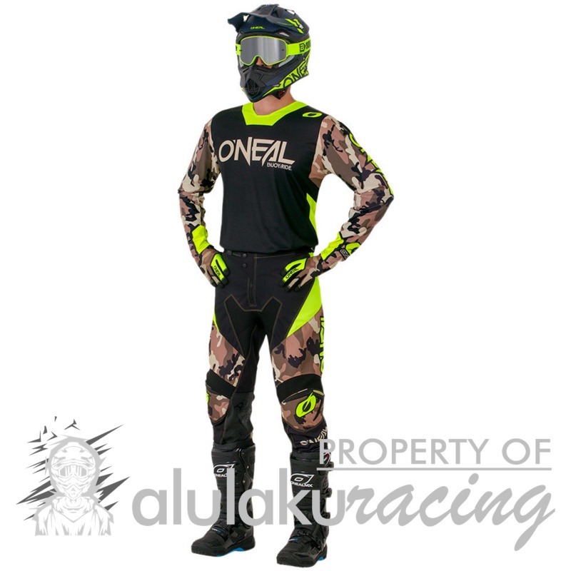 Jersey with Pants Trail Motocross MX with Custom Name &amp; Number - ON007