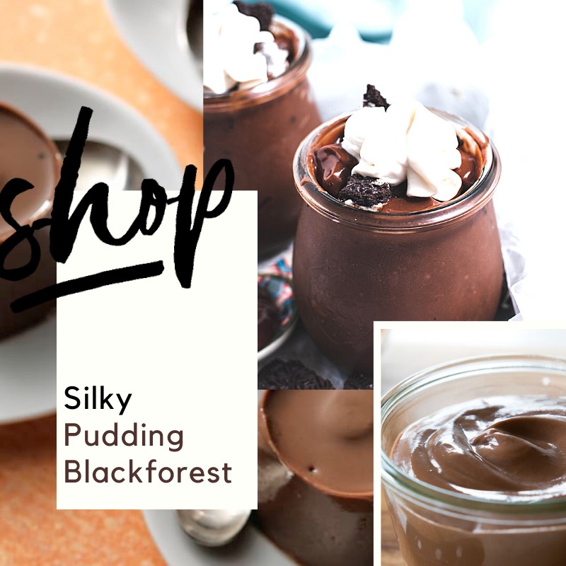 

SILKY PUDDING BLACK FOREST 500 gr - SILKY PUDING BLACK FOREST 500 gr - Bubuk SILKY PUDDING 500 gr