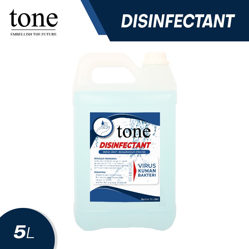 

Tone Disinfektan 5 liter (1:100)