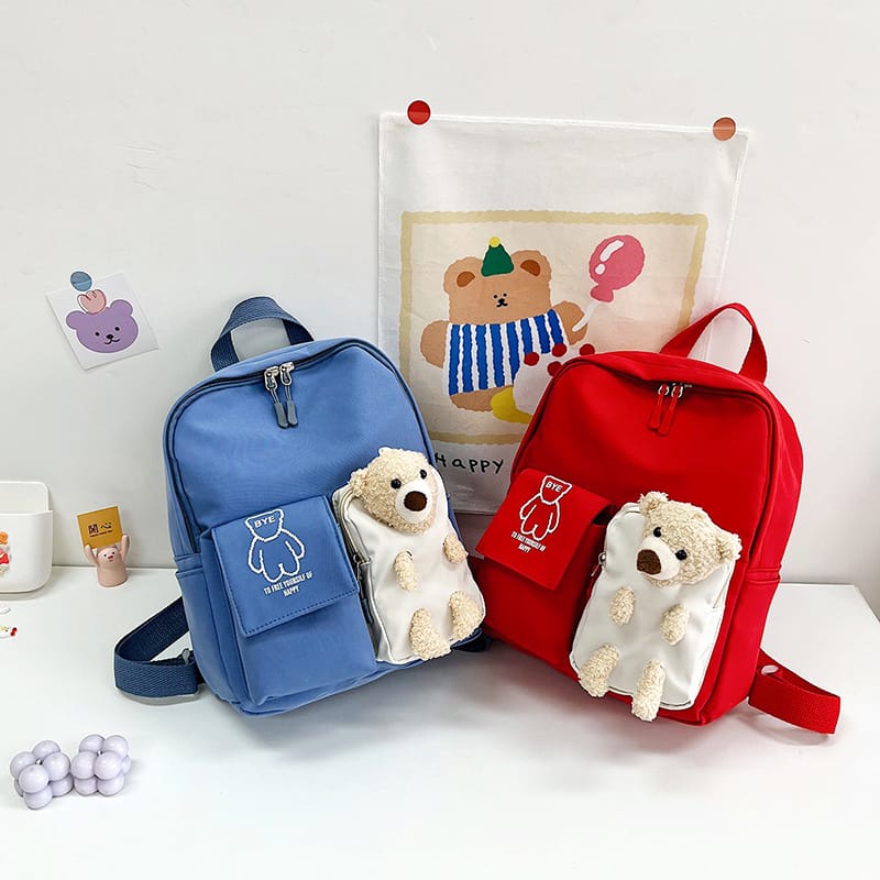 [JUALSEMUA18]Tas Anak Anak Motif Fashion Unik Dan Lucu / Ransel Anak Motif Lucu Dan ImuCute Kids Bag / Impot