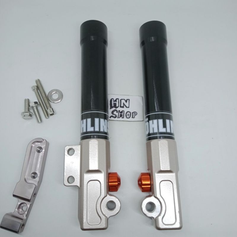 BOTTOM SHOCK TABUNG SHOCK DEPAN RT STAGE OHLIN MIO FINO XEON NOUVO JUPITER VEGA DLL