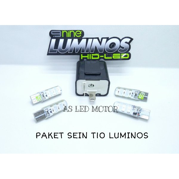 LUMINOS SEIN MOTOR T10 - LAMPU SIGN MOTOR LUMINOS - BOHLAM LED RATING