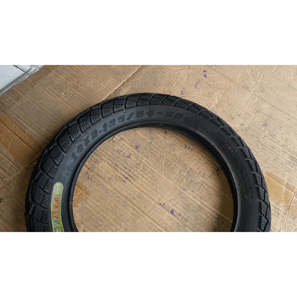 ban SEPEDA listrik selis uk 14x2.125 BAN LUAR ukuran 14 x 2.125 r14 ring 14 electric bycicle wheel
