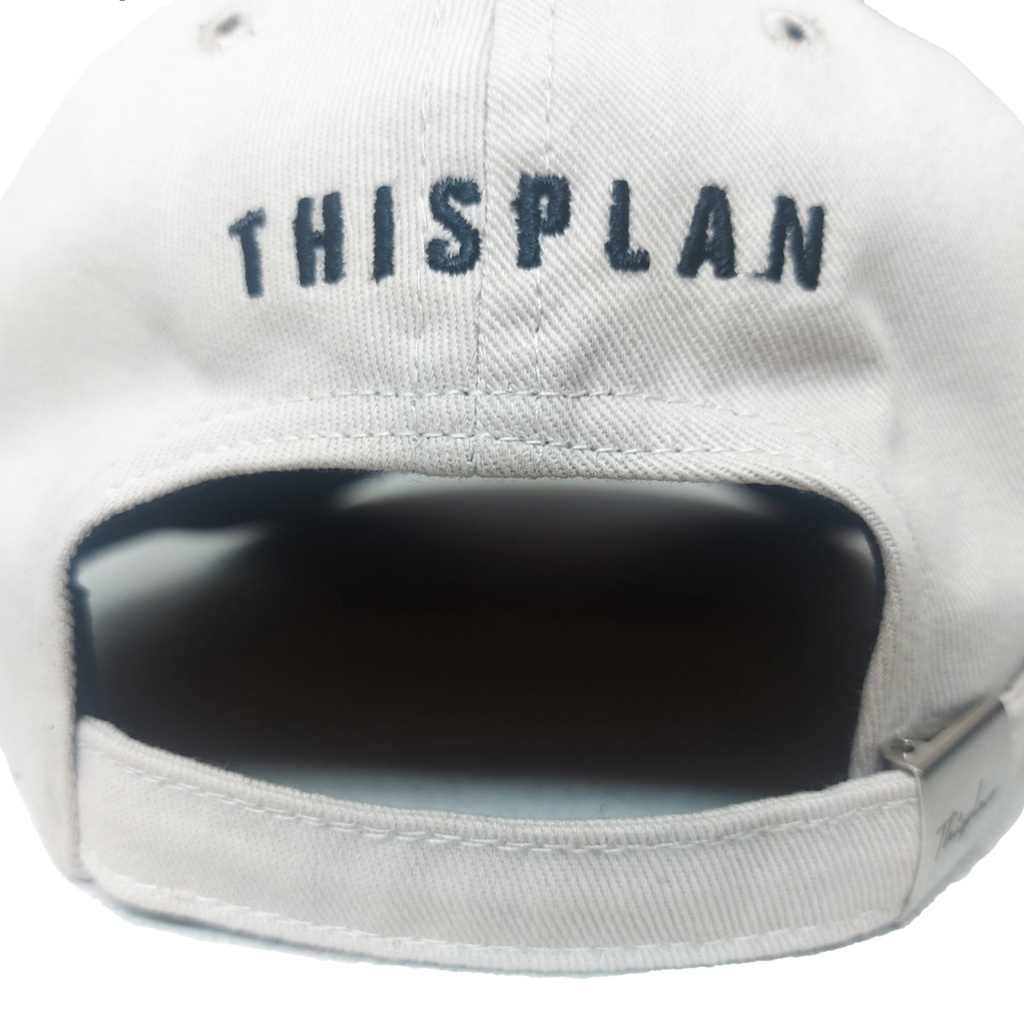 TOPI POLOCAPS THISPLAN BLACK CREAM