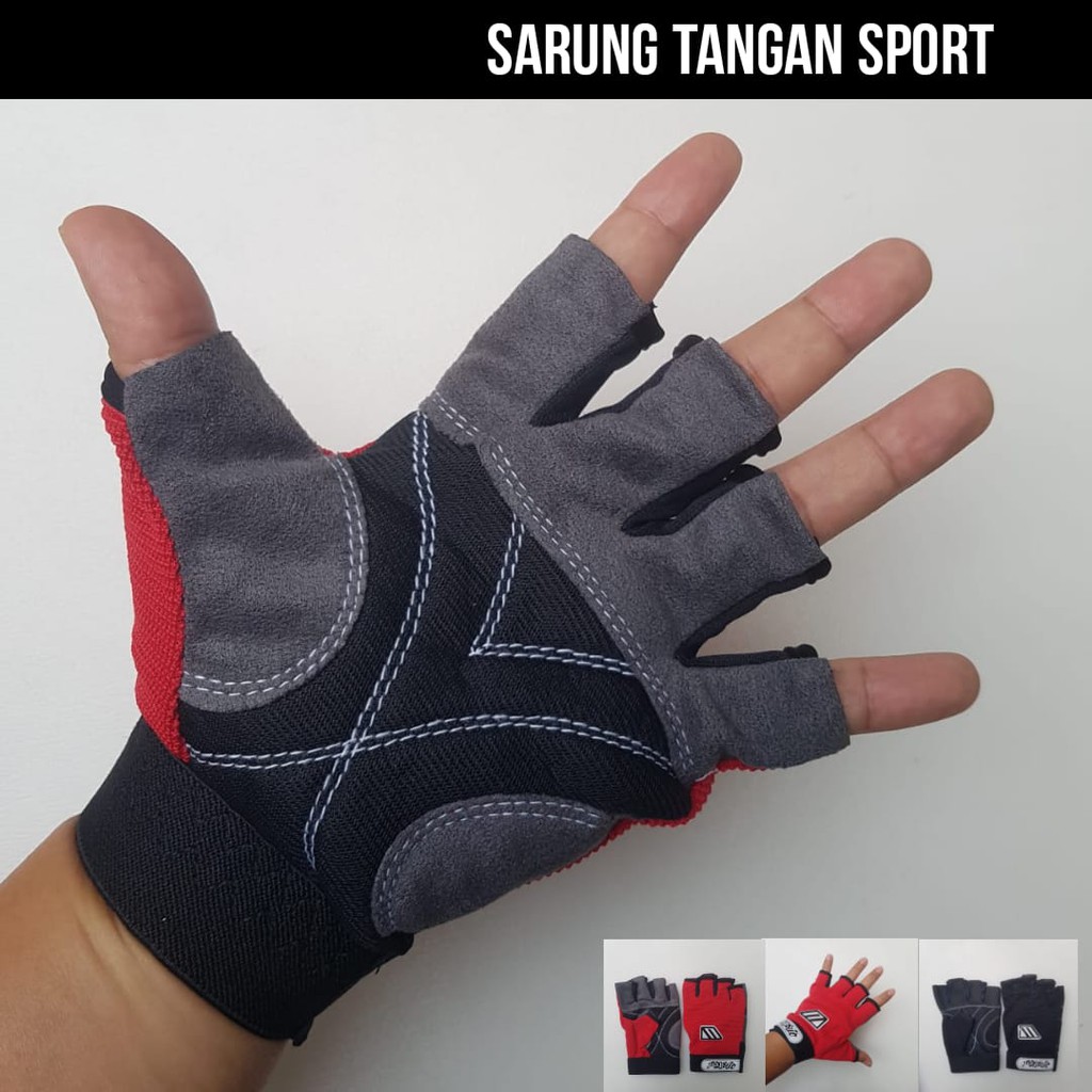 Sarung Tangan Sport Keren / Sarung Tangan Sepeda dan Motor / Sarung Tangan Olahraga