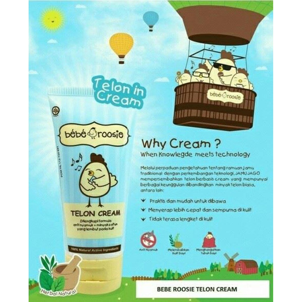 BEBE ROOSIE ROSSIE TELON CREAM 60GR