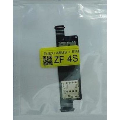 CONNECTOR KONEKTOR SIM CARD TEMPAT SIM ASUS ZENFONE 4S A450 ORIGINAL