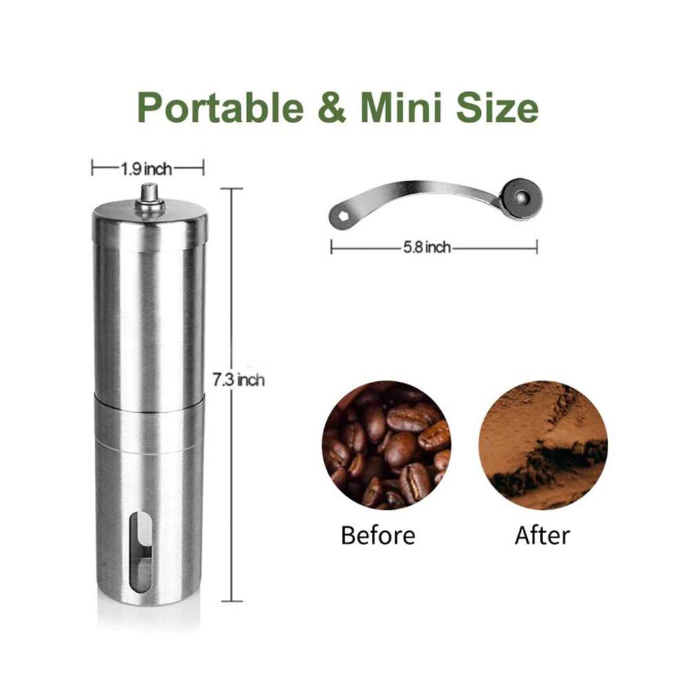 Icafilas Alat Penggiling Kopi Manual Coffee Bean Grinder