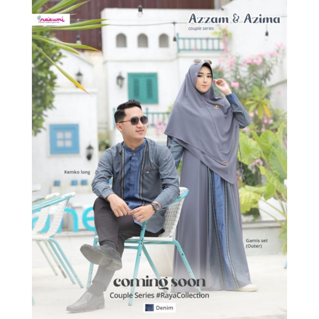 Azzam & Azima Couple By Nazumi Gamis