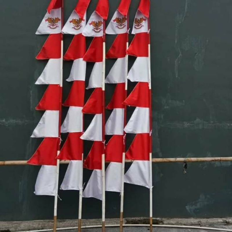 Kba Ali Umbul-Umbul Gergaji Garuda Merah Putih 3 Meter / Bendera 17 an Agustusan