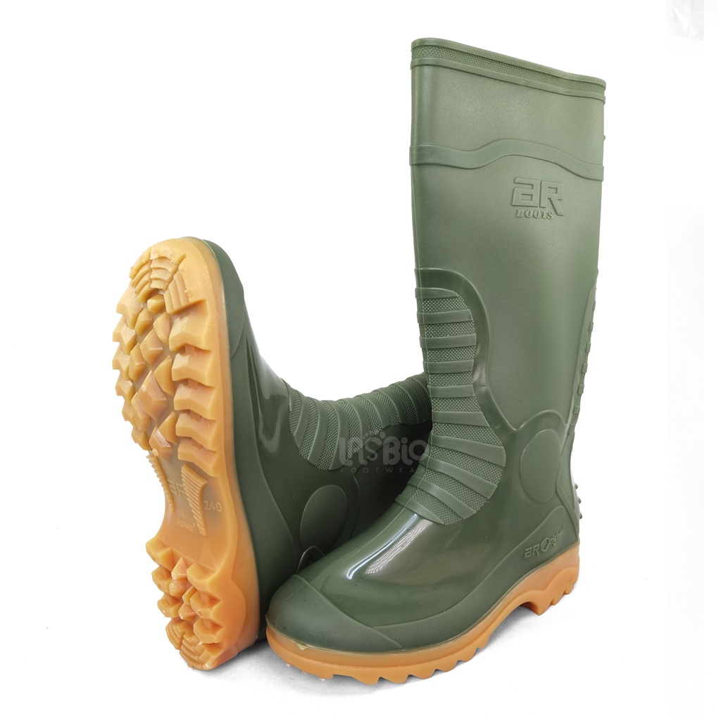 Boot Air/Hujan Anti Selip &amp; Licin dan Tahan Banting AR Boots - BackHoe