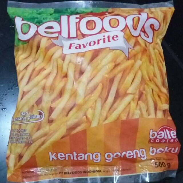

Belfoods kentang goreng 500gr