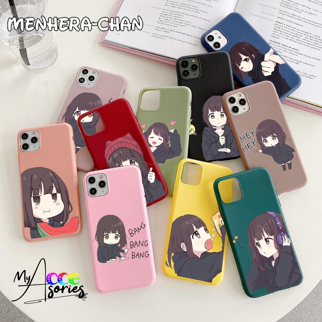 Softcase MENHERA CHAN Vivo Y53 V5 V5s V5 Lite V7 Y30 Y50 Y20 Y20s Y12s V17 Pro MY4922