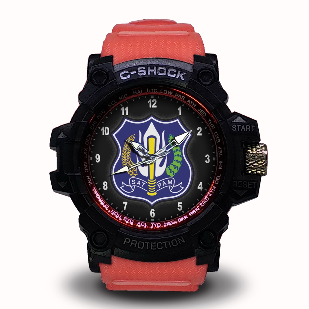 JAM TANGAN LOGO SATPAM - KBS RI OUTDOOR