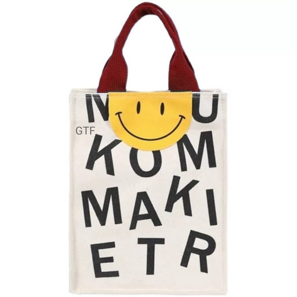 Gtf - Totebag Wanita Fashion Stylish - Tote Bag Wanita Populer 2023 Motif Smile