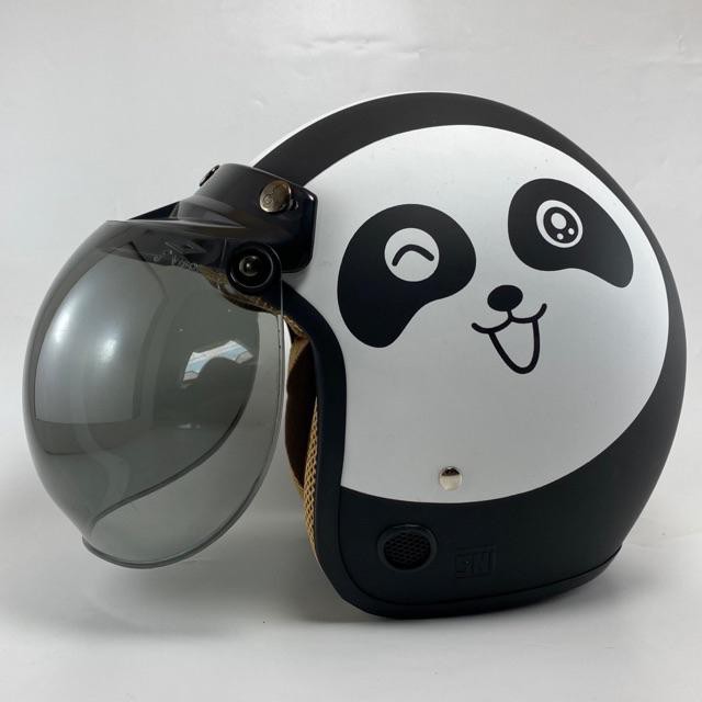 HELM BOGO RETRO MOTOR SNI MOTIF PANDA Shopee Indonesia HELM BOGO RETRO MOTOR SNI MOTIF PANDA Shopee Indonesia