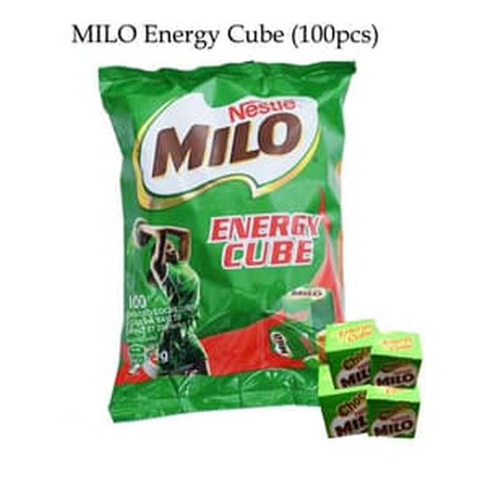 

Hot Produk Milo Energy Cube 100 pcs Nestle packing asli snack import chocolate