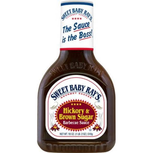 

SWEET BABY RAY'S HICKORY AND BROWN SUGAR BBQ SAUCE 510 GR