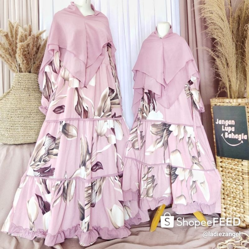 gamis coupel ibu anak